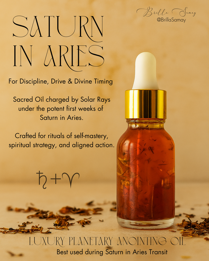 Saturn in Aries Anointing Oil