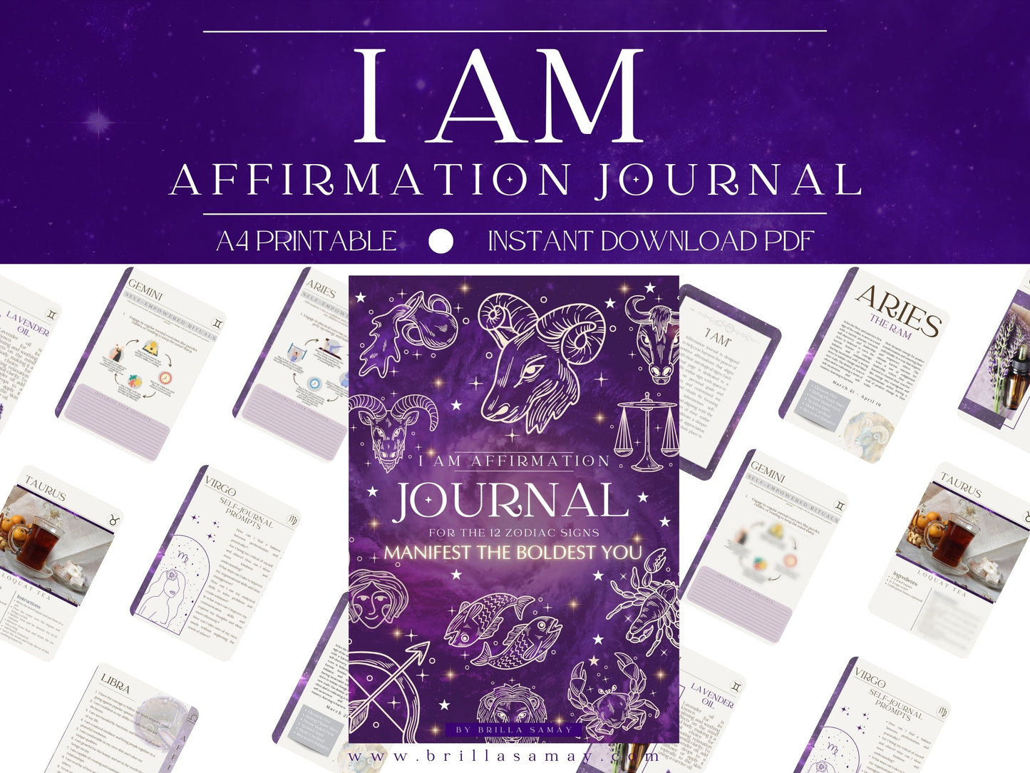 I AM Affirmation Journal - Ebook