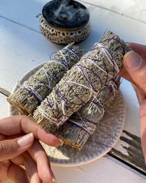 Blue Sage Bundle | ORGANIC Mini Bundle Blue Sage