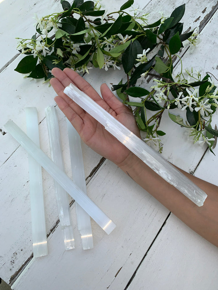 Selenite Wands