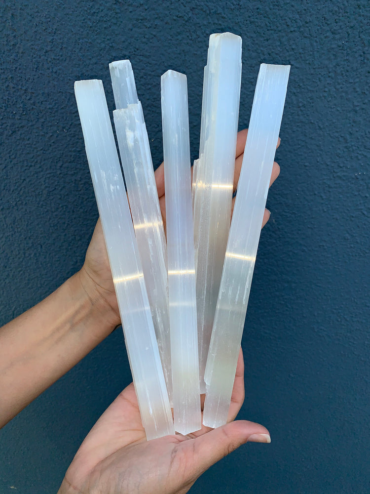 Selenite Wands