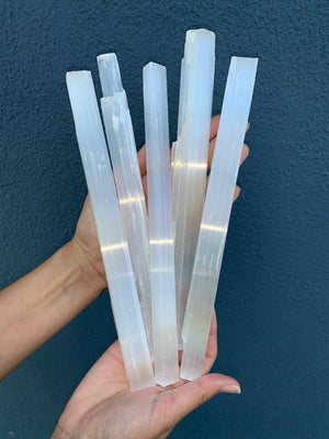 Selenite Wands