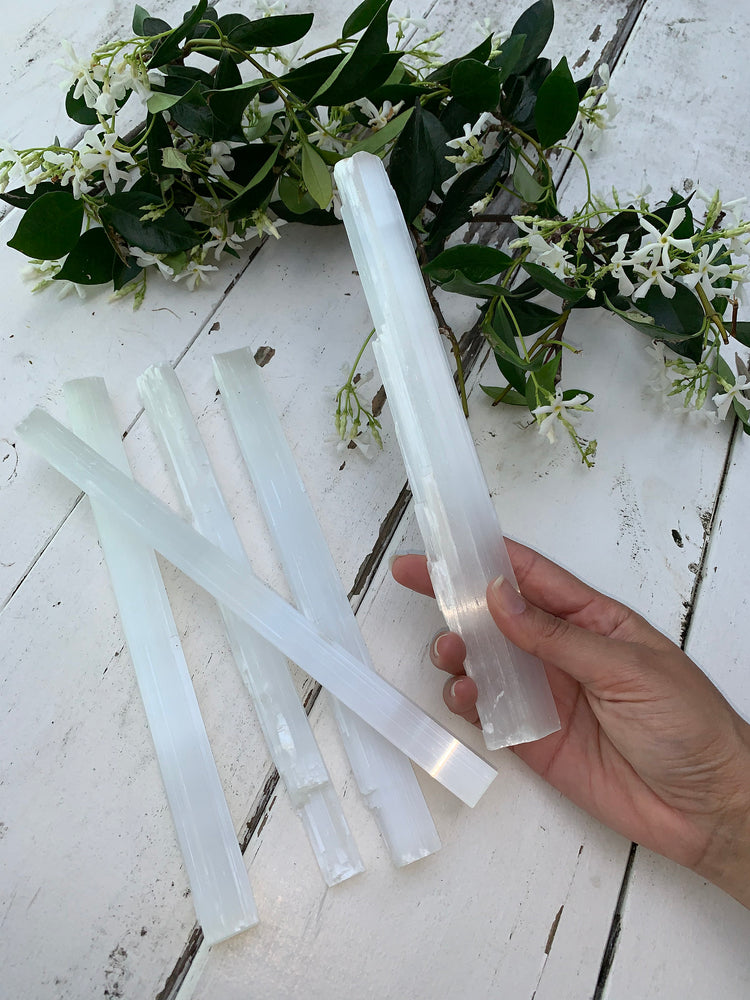 Selenite Wands